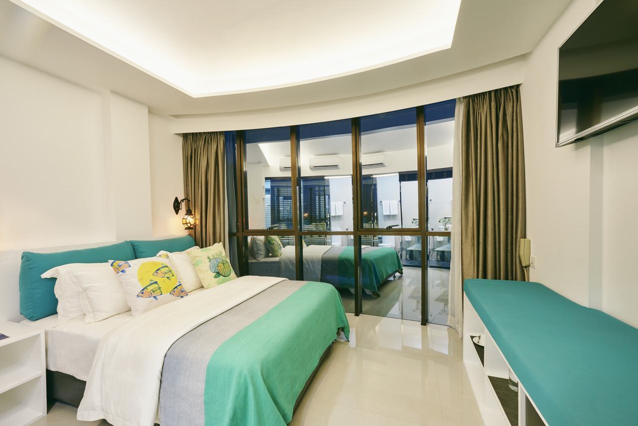 Island Beach House Hulhumale Exterior foto